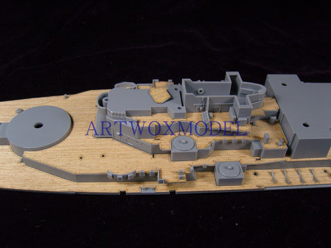 Artwox model wooden deck for Tamiya 78017 United States New Jersey battleship and wood deck AW10036