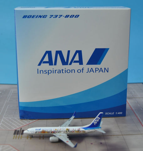 Special: JC Wings XX4690 all Nippon Air B737-800 JA85AN Flower Jet 1: 400