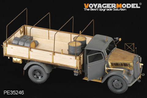 Voyager PE 35246 World War II Opel "Lightning" 3 ton truck upgrade for metal etching parts