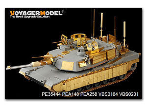 Voyager model metal etching sheet PE35444 M1A2SEP TUSK2 "Abrams" chariot upgraded with etched parts (Dragon)