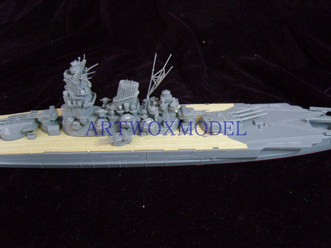 Artwox model wooden deck for Tamiya 31114 Japanese battleship AW20003