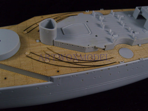 Artwox model wooden deck for Heller 81073 Dunkirk battleship wooden deck AW50018