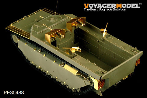 Voyager PE35488 LVT-4 "Buffalo" Amphibian Armoured Conveyor Late Metal Erosion