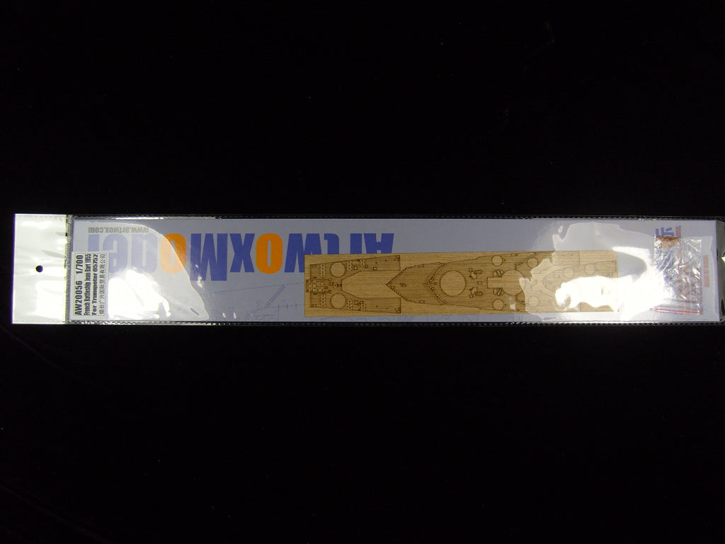 ARTWOX Trumpeter 05752 French Jean. Battleship Barr 1955 wooden deck AW20056
