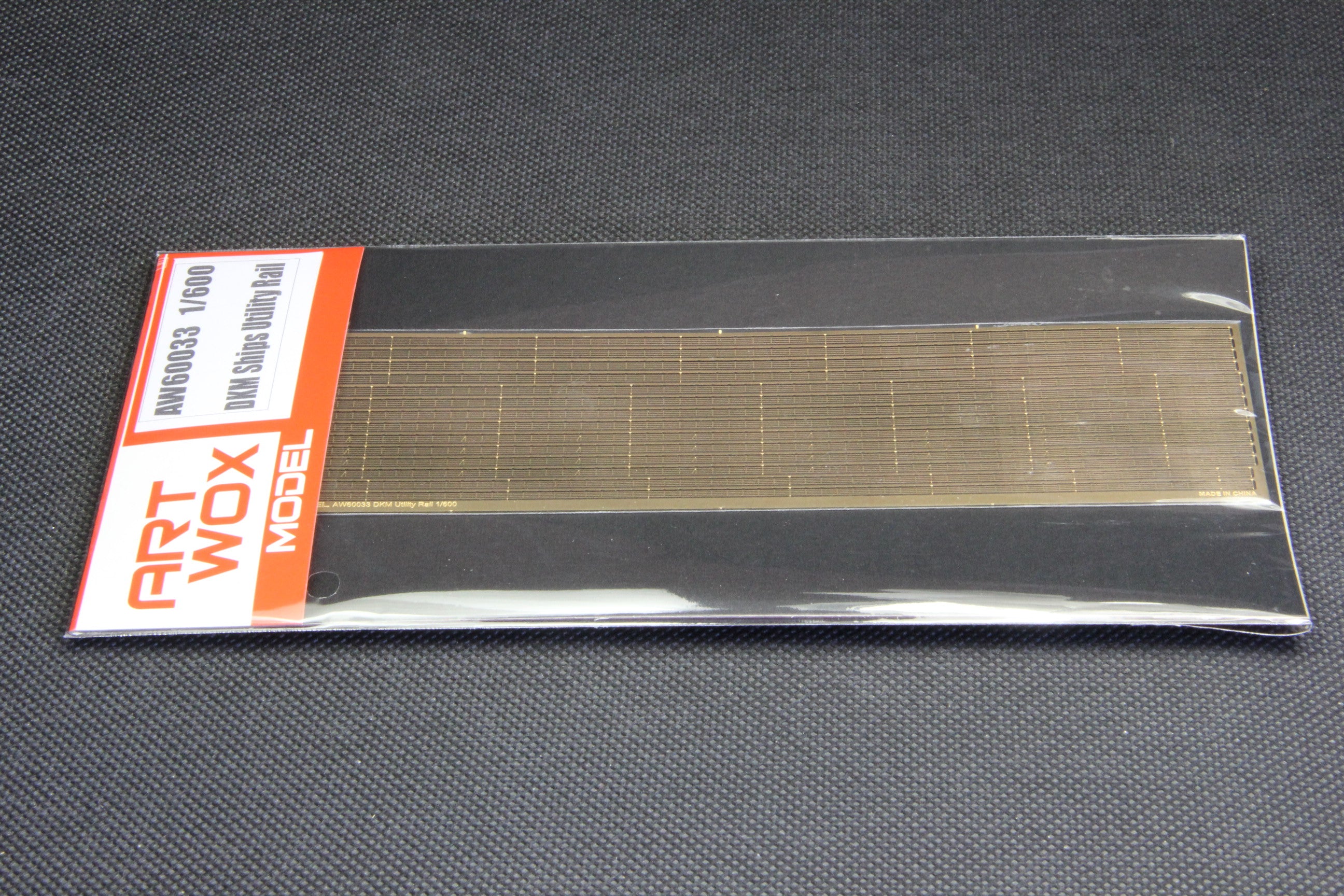 Crafts model wooden deck German ship universal railings 1/600 AW60033