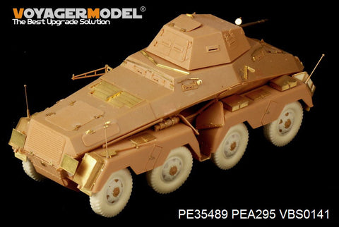 Voyager PE35489 Sd. Kfz .231 Metal etching for initial upgrade of eight armoured reconnaissance vehicles