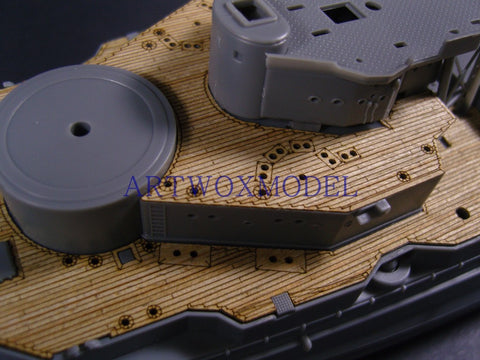 Artwox model wooden deck for Fujimi 600017 Japan High Speed Battleship Hazel Wood Deck AW10084