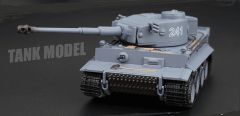 Authentic HengLong 1/72 German Tiger Tank American M1A2 Tank movable static Model Collection gifts