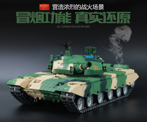 HengLong 1/16 China 99A main battle tank 3899A-1 remote control metal model 2.4 G parade wolf toy