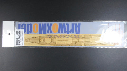 ARTWOX Airfix A03203, British county class heavy cruiser, the Suffolk wood deck AW50048