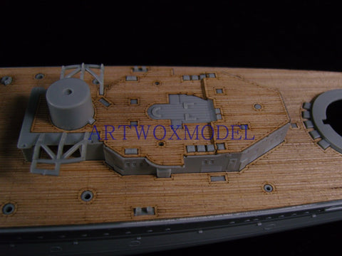 Artwox model wooden deck for Academy 14103 Admiral Graf Spee wooden deck AW10049