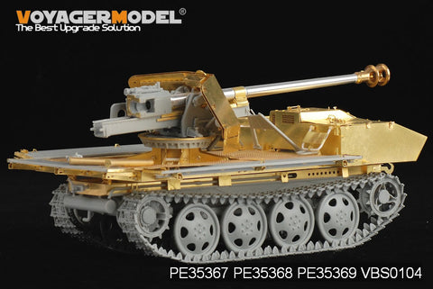 Voyager Model Metal Etching Sheet PE35367 stair RSO self propelled antitank gun upgrade base metal etch