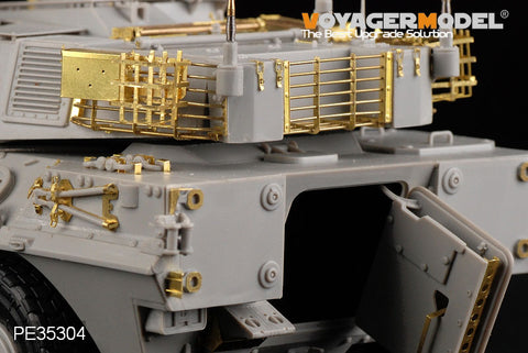 Voyager PE35304 VRC-105 "Centauri" Wheel Combat Reconnaissance vehicle upgrade, Reconstruction and etching