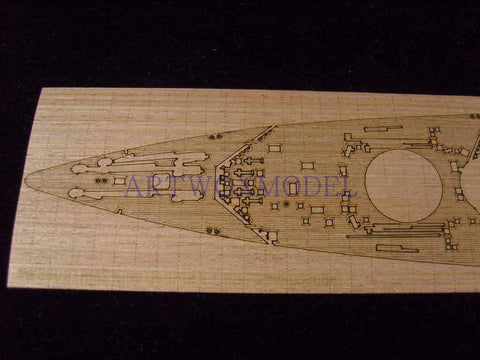 Artwox model wooden deck for Airfix a06205英国乔治五世战列舰木甲板aw50027