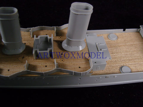 Artwox model wooden deck for trumpeter 05310 San Francisco cruiser 1944 wooden deck AW10068