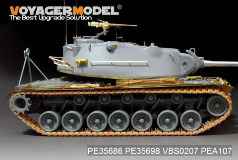 Voyager PE35686 Metallic etching for upgrade and Transformation of M103A1 heavy tanks