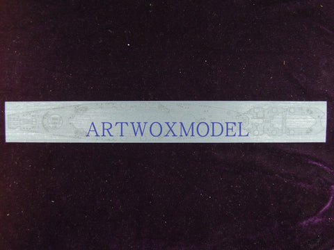 Artwox model wooden deck for Trumpeter 05735 USS Washington BB-56 Blue Wood Deck AW20020