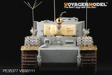 Voyager PE35377 6 heavy combat vehicle tiger type mid-term upgrade metal etch (Weilong 6660)