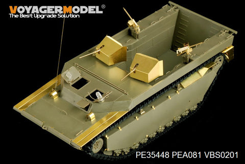 Voyager model metal etching sheet PE35448 LVT-4 "buffalo" amphibious armored vehicles upgraded with etched parts (AFV)