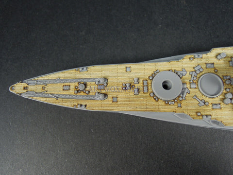 Artwox model wooden deck for Qingdao society 050880 Japanese Navy ship 1938 AW20122