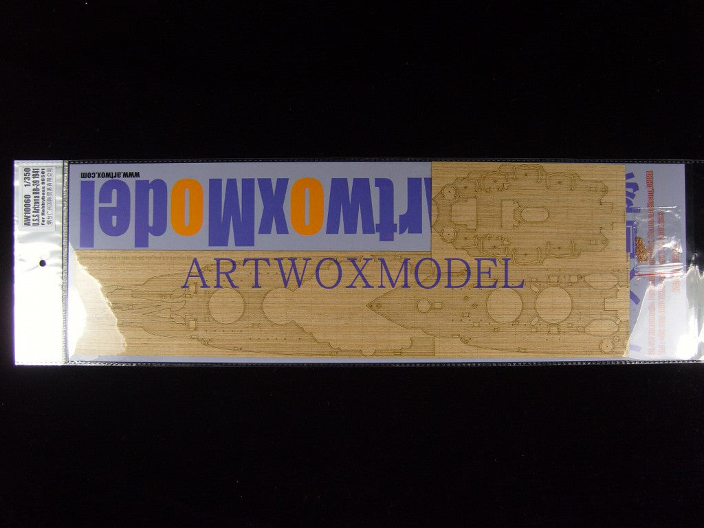 Artwox model wooden deck for Hobbyboss 86501 American BB-39 Arizona 1941 Wood Deck AW10060