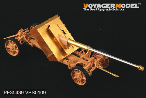 Voyager PE35439 PaK43 L/71 8.8 cm traction anti-tank gun upgrade etching(No. 1 hand)