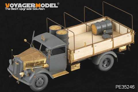 Voyager PE 35246 World War II Opel "Lightning" 3 ton truck upgrade for metal etching parts