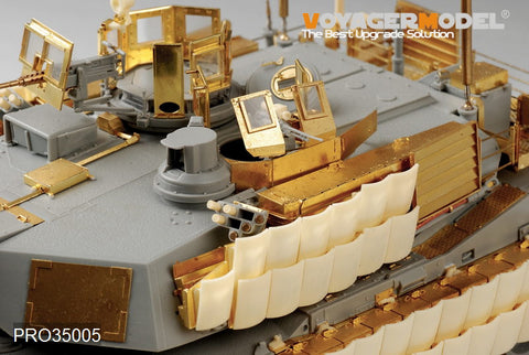 Voyager PRO3505 M1A2 SEP w/TUSKII main battle tank luxury upgrade metal etching kit