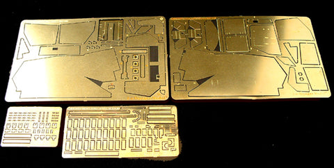 Voyager model metal etching sheet PE 35050 World War II Germany 39H 10.5 cm self-propelled howitzer external modified metal etching