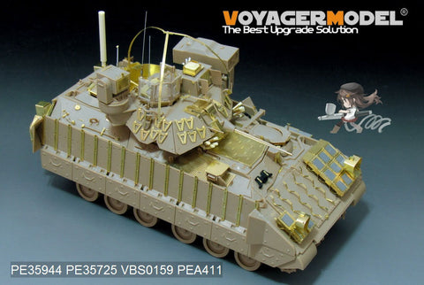 Voyager Model Metal Etching Sheet PE35944 American M3A3 Bradley infantry fighting vehicle retrofit