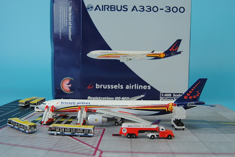 Phoenix 11287 BrusselAirlineA330-300 OO-SFO 1/400 Belgium