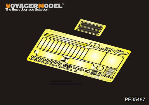 Coyager PE35487 Eckert Vs.Kfz .617 Metal etching parts for upgrading of armoured mine clearance vehicles