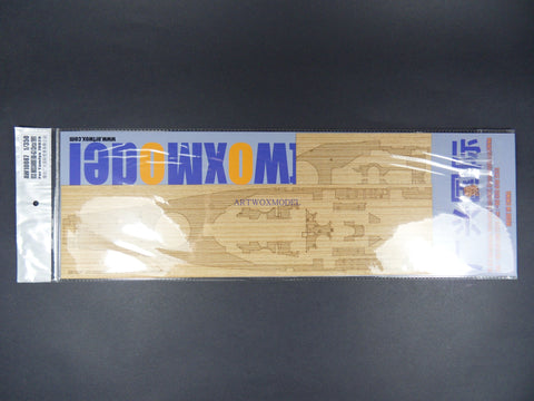 Artwox model wooden deck for Tamiya 78029 American Missouri battleship 1991 wooden deck AW10087