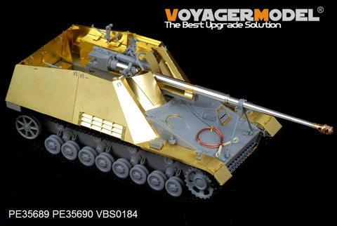 Voyager PE35689 rhinoceros 8.8cm metal etch for upgrading and upgrading of anti-tank guns (dragon)