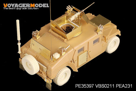 Voyager model metal etching sheet VBS0211 modern US military vehicle type 0.5 inch M2HB heavy machine gun