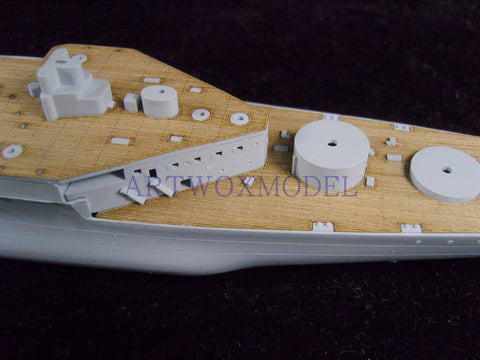 Artwox model wooden deck for Airfix A04202 British Navy cruiser USS Hood wooden deck AW50020