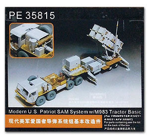 Voyager model metal etching sheet PE 35815 basic retrofit for modern us patriot missile system group