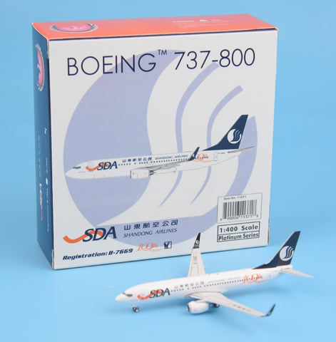 Phoenix 11371* Shandong AirlineB737-800/w B-7669 100th 1/400