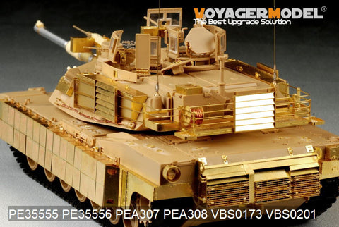 Voyager model metal etching sheet PE35556 M1A2 SEP TUSKI main battle tank additional armored metal etching