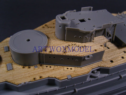 Artwox model wooden deck for Fujimi 600017 Japan High Speed Battleship Hazel Wood Deck AW10084