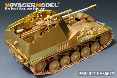 Voyager PE35671 "wild bees" 105mm self propelled howitzer upgrade metal etching parts (T Society)