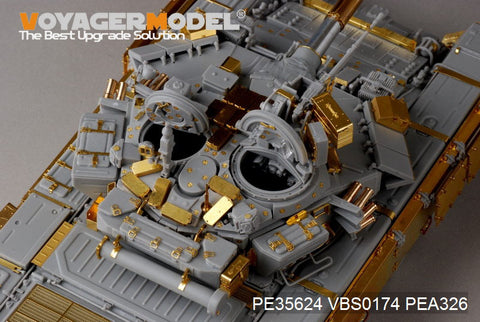 Voyager model metal etching sheet PE35624 T-90A basic metal etch for upgrading and upgrading of main battle tanks (for hand)