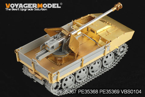 Voyager Model Metal Etching Sheet PE35367 stair RSO self propelled antitank gun upgrade base metal etch