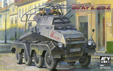 Voyager PE35490 Sd.Kfz.232 eight-wheeled long-range armoured reconnaissance vehicle upgrade metal etch