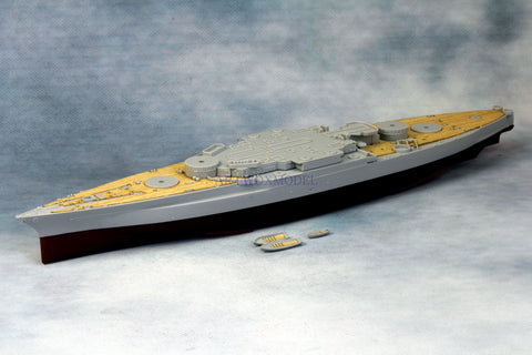 ARTWOX Trumpeter 05784, USS California, BB-44 1945 wooden deck AW20153