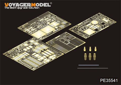 Voyager model metal etching sheet PE35541 M109A6 etching parts for escalation retrofitting of "chivalrous" self propelled howitzer (T/I)