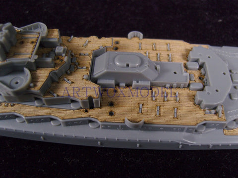 Artwox fujimi 421483 long gate battleship wood deck aw 20080