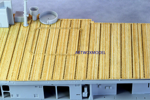 ARTWOX Model Wooden Deck for Trumpeter 65302 u. S. CV-6 enterprise aircraft carrier wood deck aw 10131