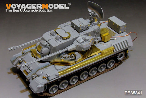 Voyager Model etching sheet PE35841 modern German cheetah self propelled antiaircraft gun A2 type basic modification