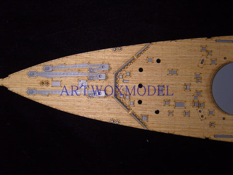 ARTWOX Model Wooden Deck for Tamiya 78010 British George V battleship wooden deck AW10029